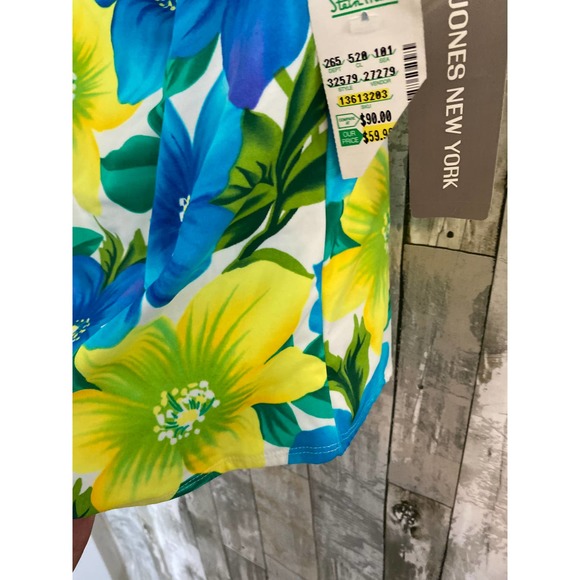 NWT Jones new york floral 3 piece swimsuit 14 - Picture 3 of 10